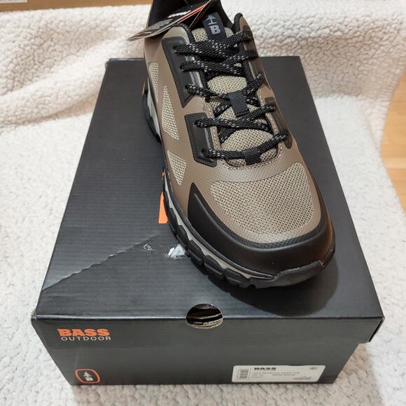 NEW BASS OUTDOOR Men's Peak Seamless Hiker L Hiking Sneaker Walnut SIZE 10 - Picture 5 of 9